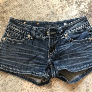 Miss Me Denim shorts, size 28